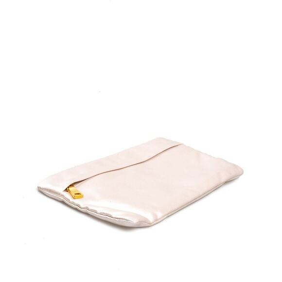 NEW $525 Prada Special Edition Pink Silk Zip Clutch DUSTBAG - Picture 3 of 13